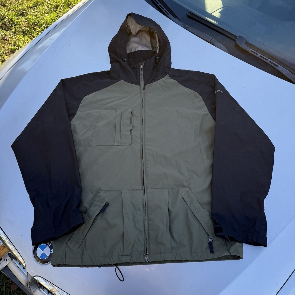 Sessions Terrain Series men's outdoor Ski snow jacket Army Green Black XL Shell